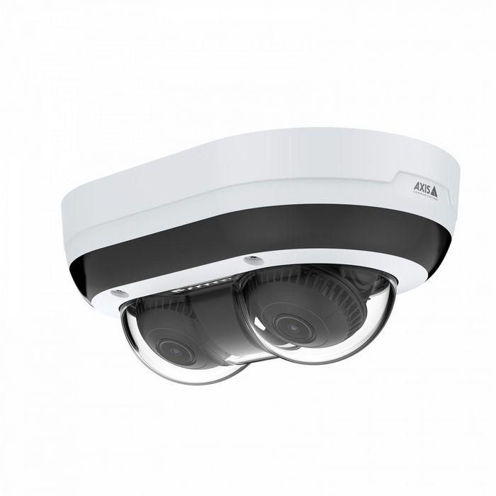 Axis Cámara de Seguridad IP Dome Panorama P4707-PLVE Interior/Exterior Alámbrico PoE 2.5MP 2