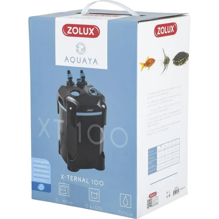 Zolux Filtro Externo X-Ternal 100 ZOL3336023265322 - Potencia 9,3 W - Caudal 750 L/h - Hasta 100 L 3 Zolux Filtro Externo X-Ternal 100 ZOL3336023265322 - Potencia 9,3 W - Caudal 750 L/h - Hasta 100 L 3