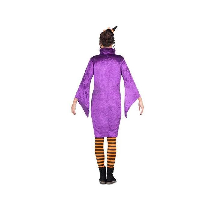 Disfraz bruja calabaza tocado, vestido con bolsillo y medias talla m 2 Disfraz bruja calabaza tocado, vestido con bolsillo y medias talla m 2
