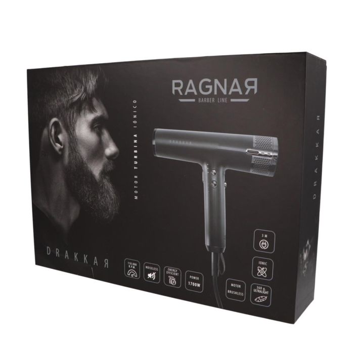 Ragnar Secador de Pelo Barber Line 1700 W para Hombre