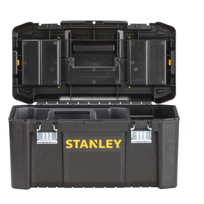 Stanley Caja de Herramientas para Organización y Almacenamiento con Cierres Metálicos, 19 pulgadas (48 cm) 6 Stanley Caja de Herramientas para Organización y Almacenamiento con Cierres Metálicos, 19 pulgadas (48 cm) 6
