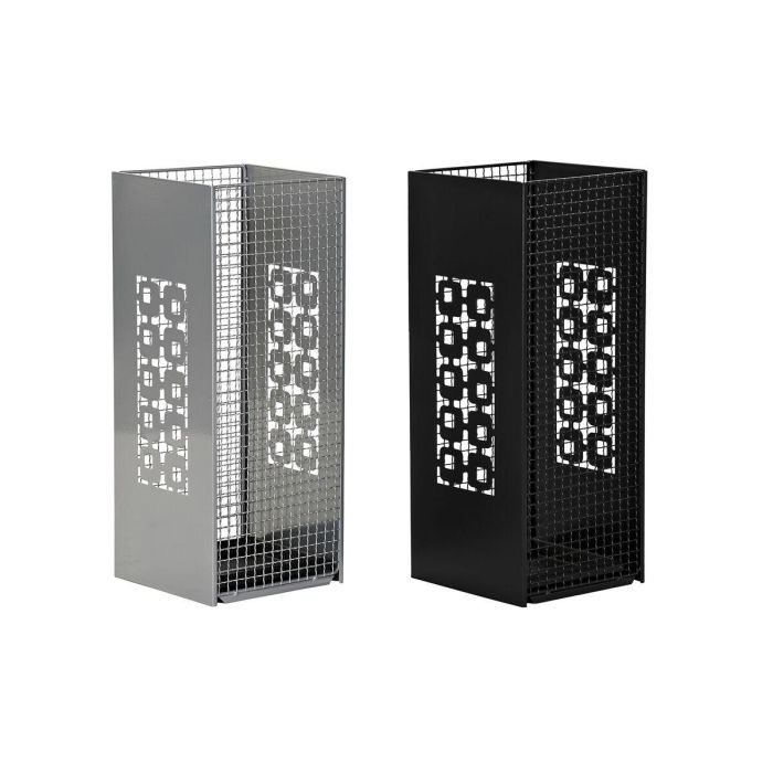 Paraguero Loft DKD Home Decor Gris Negro 19 x 47.5 x 19 cm (2 Unidades) Paraguero Loft DKD Home Decor Gris Negro 19 x 47.5 x 19 cm (2 Unidades)