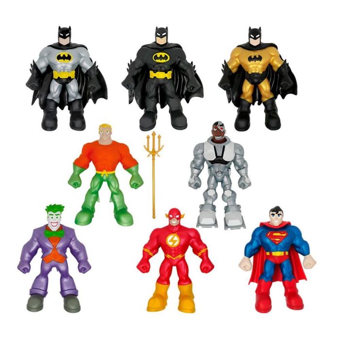 Bizak Figura Estirable Monsterflex DC Comics, Personaje Surtido de 14 cm, para Coleccionar y Estirar, Edad 4+ años