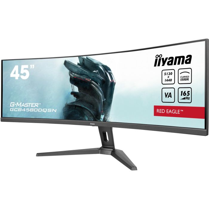 iiyama GCB4580DQSN-B1 Monitor Gaming Curvo 45" DQHD (5120x1440) 165Hz 0.8ms HDMI DP USB-C KVM Negro 2 iiyama GCB4580DQSN-B1 Monitor Gaming Curvo 45" DQHD (5120x1440) 165Hz 0.8ms HDMI DP USB-C KVM Negro 2
