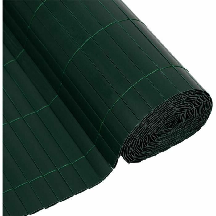 Nature NAT8711338532201 Pantalla de Caña de PVC Doble Cara 1 x 3 m 1600 g/m² Opaco Anti-UV Verde