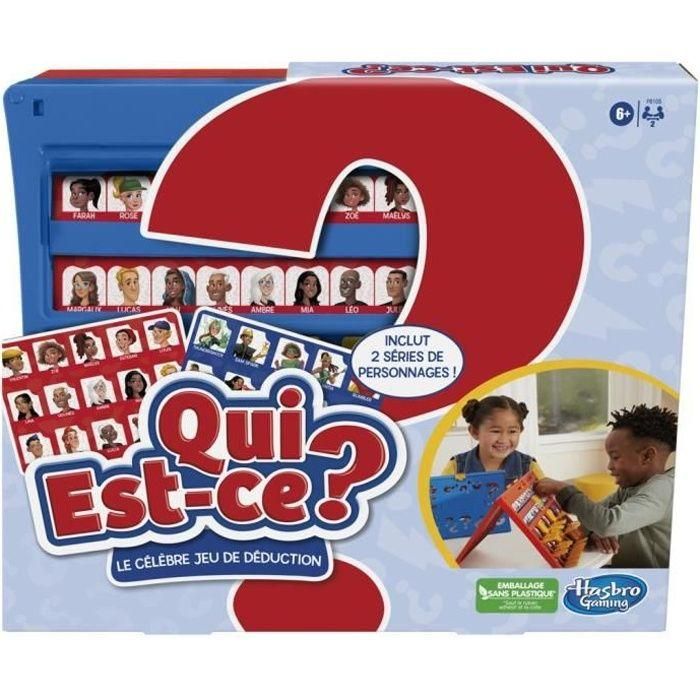 Hasbro Gaming HAS5010996182999 ¿Quién es? Juego de Mesa Clásico para Niños +6 Años, 2 Jugadores