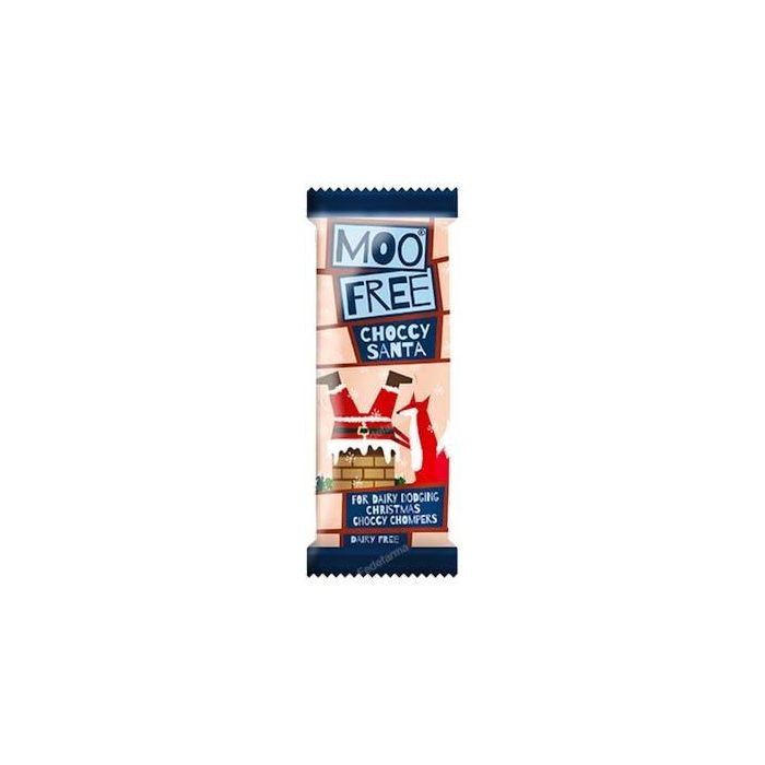 MOO FREE Barrita de Chocolate de Papá Noel Sin Gluten 32g