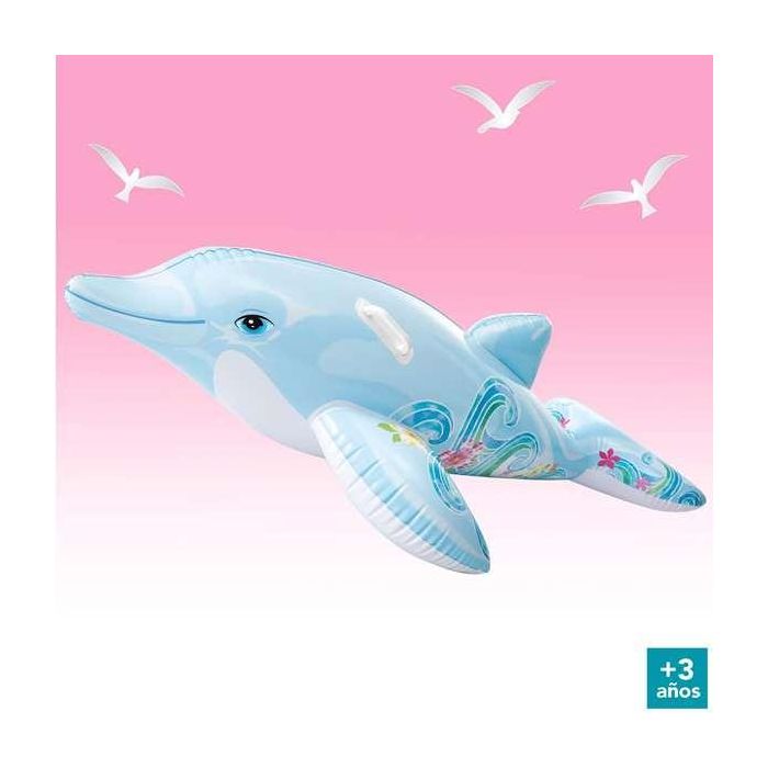 Intex Figura Hinchable Delfin 175x66 cm (+ 3 años) 2
