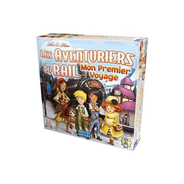 ASMODEE - Aventuriers du rail - Mon Premier Voyage - Juego de mesa 3