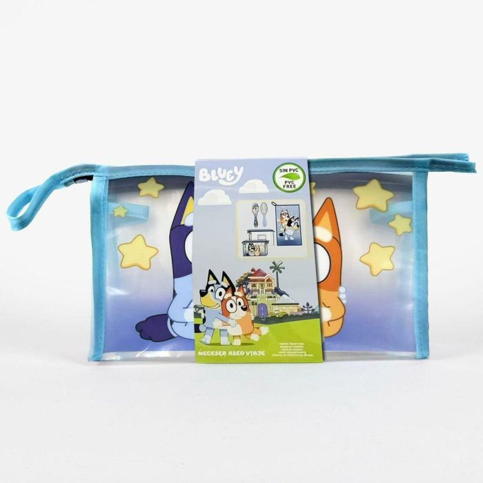 Cerdá Neceser de Aseo y Viaje Infantil Bluey para Niños - Organizador de Accesorios 23x15x8 cm 1
