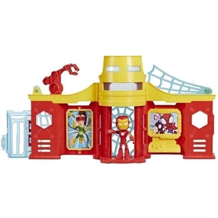Hasbro HAS5010996197603 Spidey y sus Extraordinarios Amigos - Cuartel General de Iron Man, a partir de 3 años Hasbro HAS5010996197603 Spidey y sus Extraordinarios Amigos - Cuartel General de Iron Man, a partir de 3 años