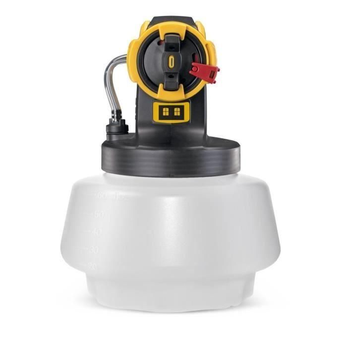 Wagner Ispray Depósito 1800ml para Pintura Fachadas, Paredes, Techos. Ideal Monocapa y Crema. Compatible Pistolas Flexio. 1