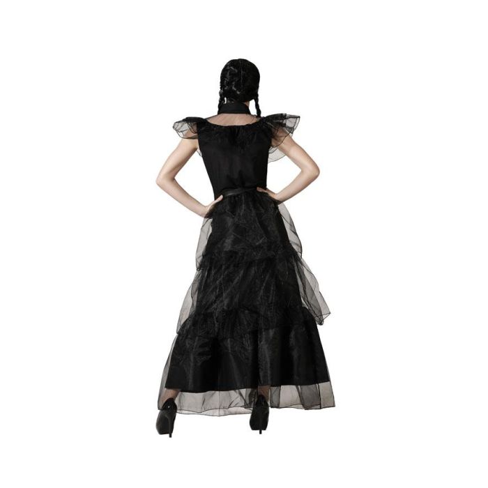 Disfraz Niña Muerta Negro Mujer Adulto M-L 2