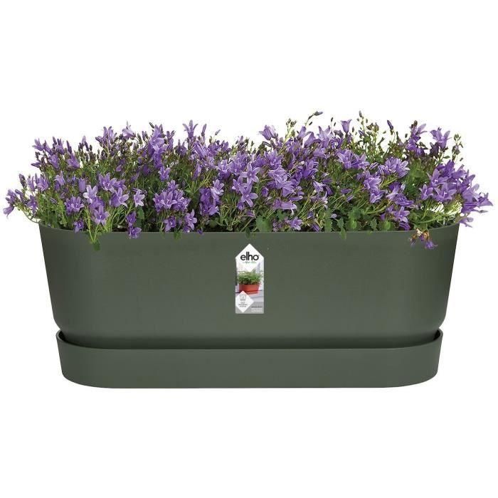 Plantera ovalada Greenville - Plastic - Ø50 - Green de hoja 2 Plantera ovalada Greenville - Plastic - Ø50 - Green de hoja 2