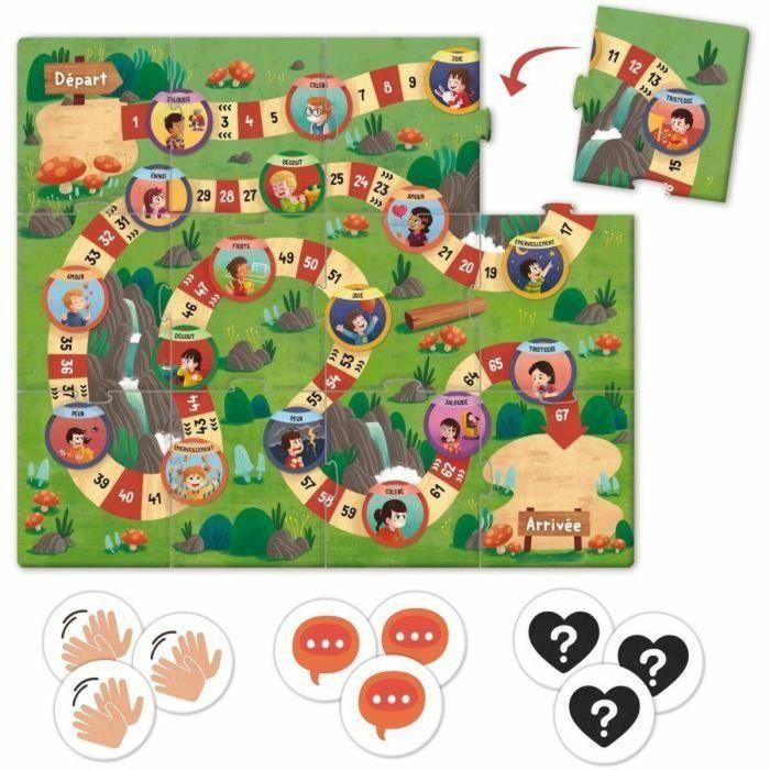 Liscianigiochi LIS8008324112609 Juego de Emociones Educativo HABILIDADES PARA LA VIDA - A partir de 5 años 1