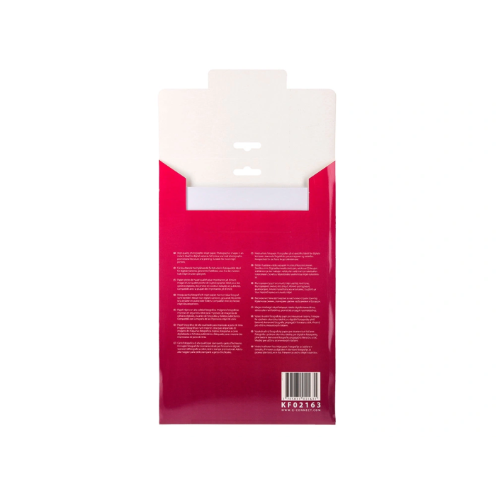 Q-connect KF02163 Papel Fotográfico Glossy A4 260gr Digital Photo Ink-Jet para Impresora Bolsa 20 Hojas Alta Calidad 6