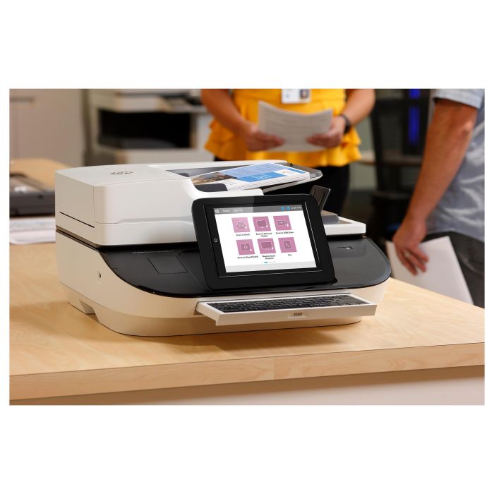 HP Digital Sender Flow 8500fn2 Document Scanner | Escáner plano y ADF | 600x600 DPI | Negocios | Imprime 10000 páginas/mes 2