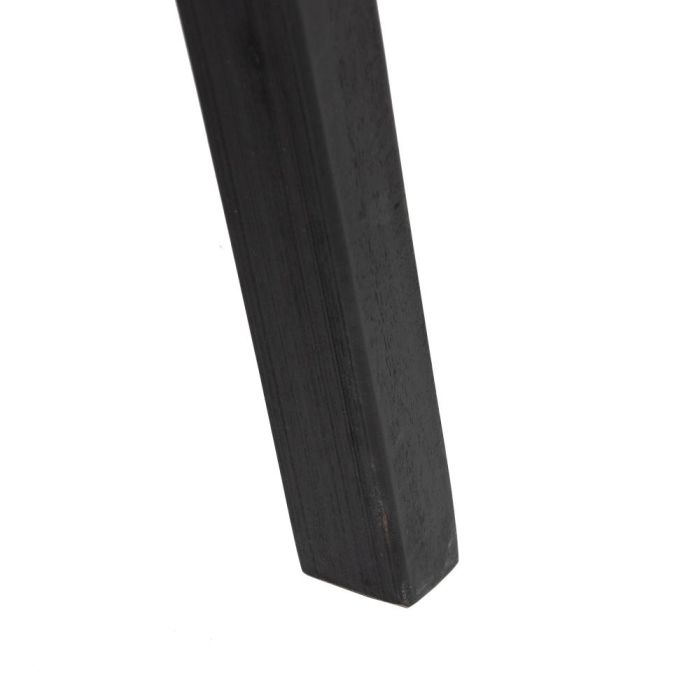 Sillón Natural-Negro Ratán/Madera Salón 58 X 60 X 77 cm