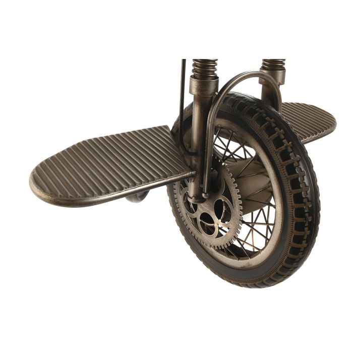 DKD Home Decor Reloj de Pared Loft Plateado Negro 60 x 30 x 78 cm 1