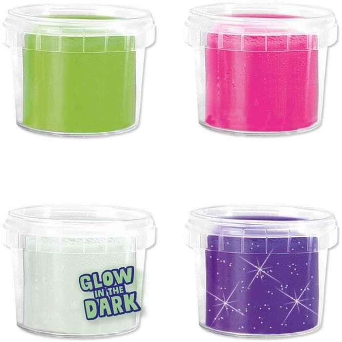 Plastilina Feel good - Glossy (4x90gr) - SES CREATIVE 4 Plastilina Feel good - Glossy (4x90gr) - SES CREATIVE 4