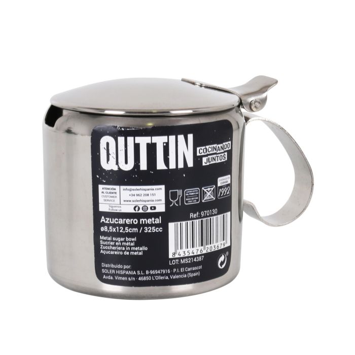 Azucarero de Metal Quttin 325 cc (12 Unidades) 4