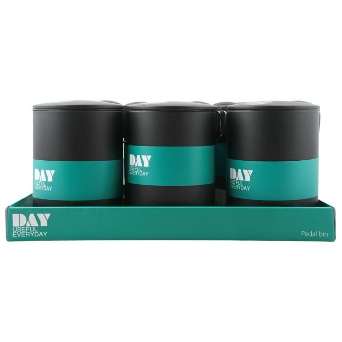 Day Cubo con Pedal 3 L Negro Acero Inoxidable/Plástico Tapa Soft Close 2