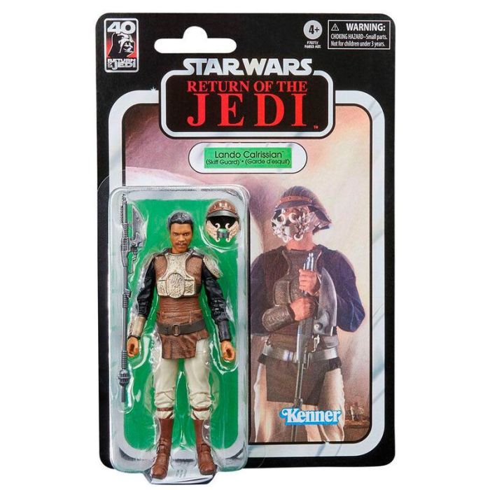 HASBRO Figura Lando Calrissian Star Wars 40th Anniversary Return of the Jedi 15cm Articulada con Accesorios 4