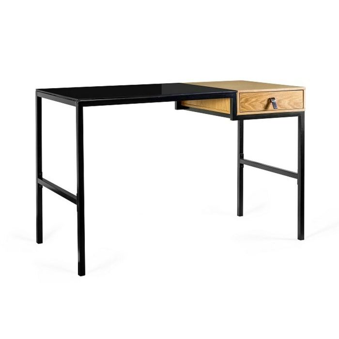 Escritorio Unique LESTE JSBG-142-1 Negro Acero 120 x 76 x 60 cm 0 Escritorio Unique LESTE JSBG-142-1 Negro Acero 120 x 76 x 60 cm 0