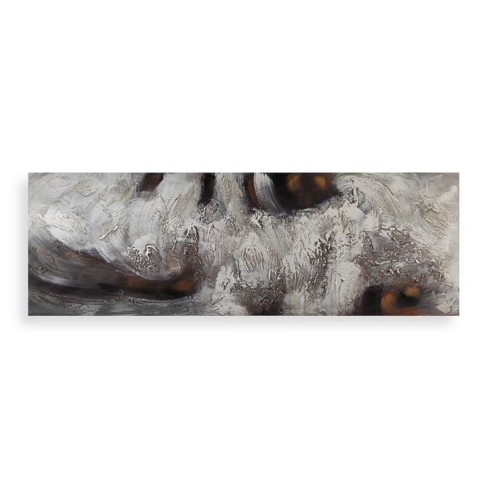 Cuadro Tormenta Versa 2.8x50x150 cm - Lienzo y Madera Pino (2 Unidades) Cuadro Tormenta Versa 2.8x50x150 cm - Lienzo y Madera Pino (2 Unidades)