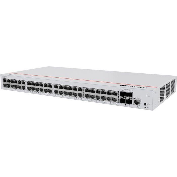 HUAWEI eKit 48*10/100/1000BASE-T ports(380W PoE+), 4*10GE SFP+ ports, built-in AC power 2 HUAWEI eKit 48*10/100/1000BASE-T ports(380W PoE+), 4*10GE SFP+ ports, built-in AC power 2
