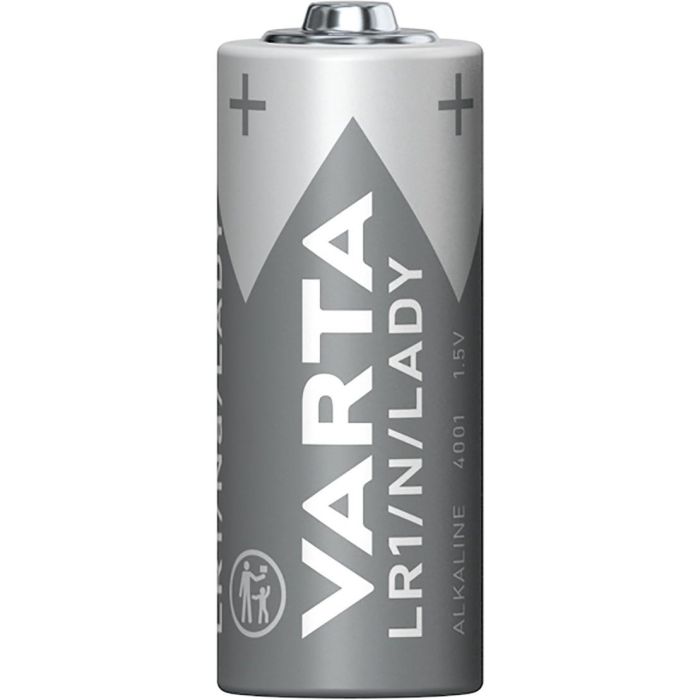 Varta Pila Alcalina LR1 Lady 1,5V Ø12x30,2mm Blister 1 Unidad Tecnología Alcalina Manganeso