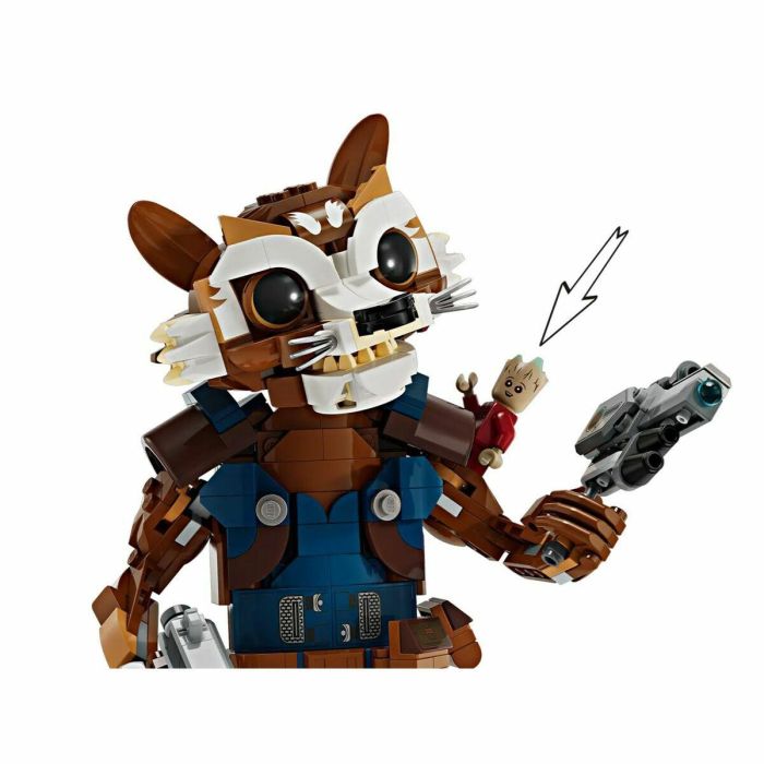 Rocket Y Bebé Groot Lego Marvel 76282 Lego 4 Rocket Y Bebé Groot Lego Marvel 76282 Lego 4
