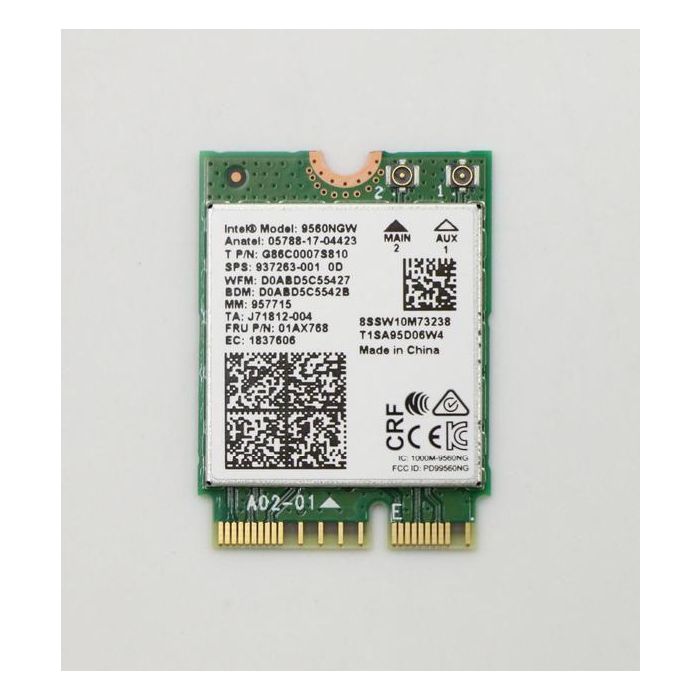 Lenovo 9560 NV M2 Adaptador Inalámbrico Wi-Fi