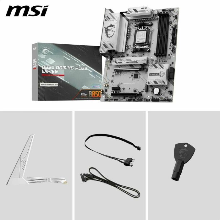 Placa Base MSI B850 GAMING PLUS WIFI6E AMD AM5 1 Placa Base MSI B850 GAMING PLUS WIFI6E AMD AM5 1