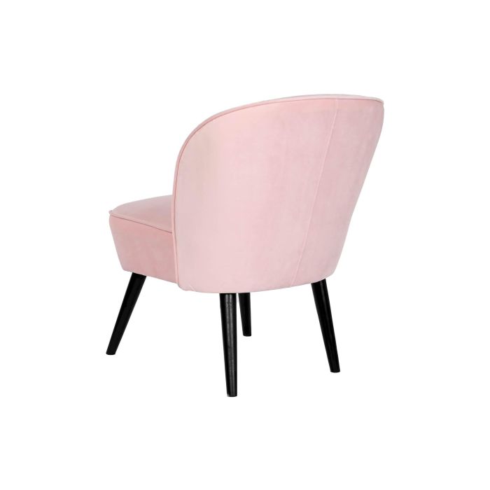 DKD Home Decor Butaca Rosa Palo Negro 70 x 78 x 60 cm 7