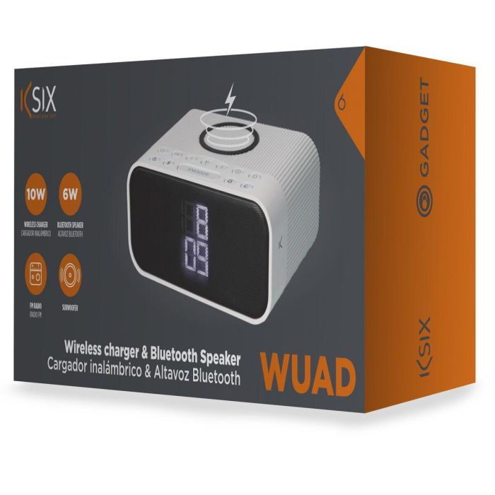 Radio Despertador KSIX 10W 10 Radio Despertador KSIX 10W 10
