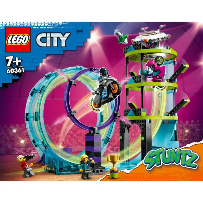 LEGO 60361 City Stuntz - El Desafío Final para Ciclistas de Cascadon, Juguete de Motocicleta para 1 o 2 Jugadores 5 LEGO 60361 City Stuntz - El Desafío Final para Ciclistas de Cascadon, Juguete de Motocicleta para 1 o 2 Jugadores 5