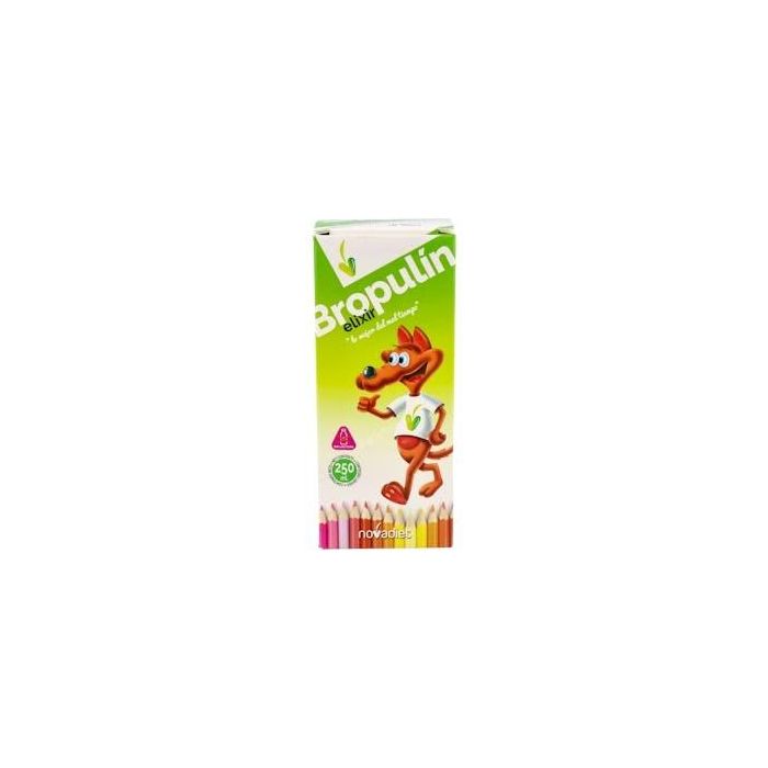 NOVADIET Bropulin 250ml Jarabe con Llantén y Propóleo para Vías Respiratorias Niños