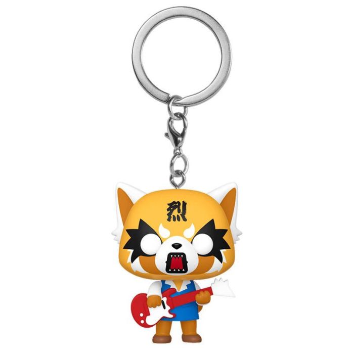 Llavero Pocket POP Aggretsuko - Aggretsuko with Guitar 1 Llavero Pocket POP Aggretsuko - Aggretsuko with Guitar 1