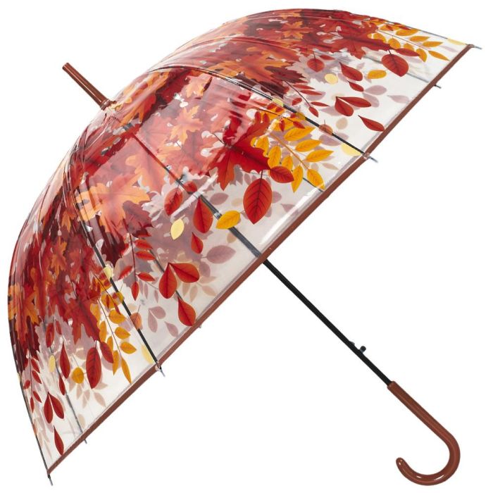 Entre Temps Paraguas Transparente Automático con Mango Ergonómico - Diámetro 88 cm 0 Entre Temps Paraguas Transparente Automático con Mango Ergonómico - Diámetro 88 cm 0