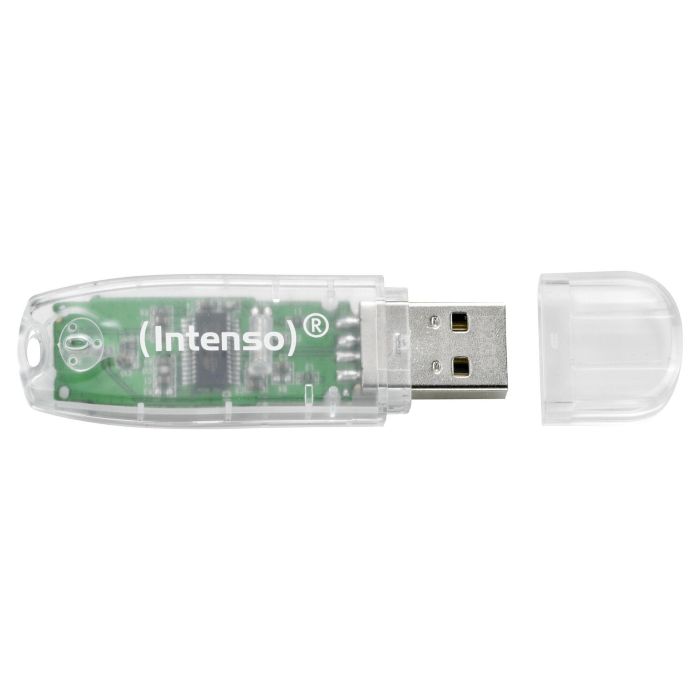 Intenso 3502480 Memoria USB 2.0 Rainbow Line 32GB Transparente 1