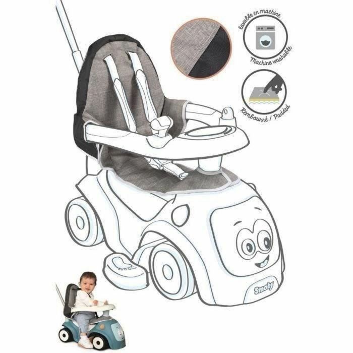 Correpasillos Smoby Gris 4 Correpasillos Smoby Gris 4
