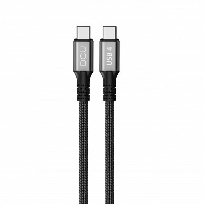 Cable USB-C a USB-C DCU 240W/40G Negro