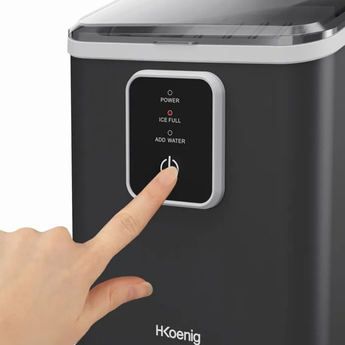 Hkoenig KUB14 Máquina de Hielo 12 kg 1L 120 W Negro 5 Hkoenig KUB14 Máquina de Hielo 12 kg 1L 120 W Negro 5