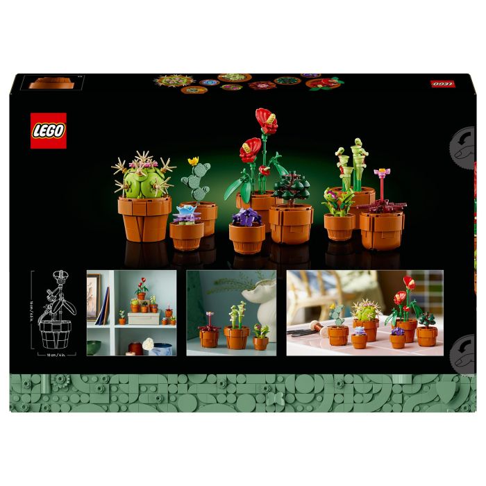 LEGO Icons 10329 Plantas Diminutas Set de Construcción Ornamental para Adultos 2