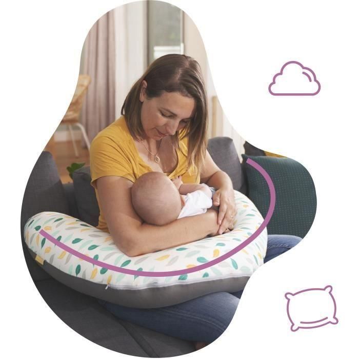Cojín de maternidad evolutivo Badabulle Feathers2 en 1: ¡cojín de maternidad y lactancia! 4 Cojín de maternidad evolutivo Badabulle Feathers2 en 1: ¡cojín de maternidad y lactancia! 4