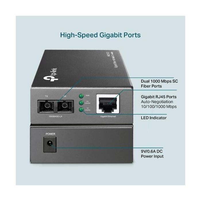 TP-LINK Media conv. 1000BASE-LX/LH 6
