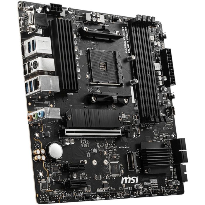 MSI B550M PRO-VDH Placa Base AMD B550 Zócalo AM4 micro ATX para Ryzen 3000 Series DDR4 128GB 1 MSI B550M PRO-VDH Placa Base AMD B550 Zócalo AM4 micro ATX para Ryzen 3000 Series DDR4 128GB 1