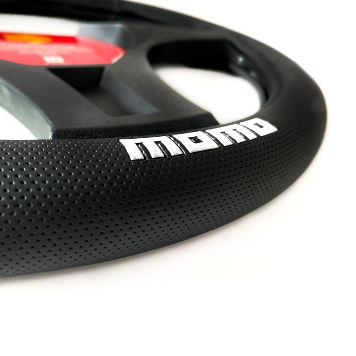 Momo Funda Volante Elegant Universal Negro y Gris 38-39 cm MOMLSWC010BG 6 Momo Funda Volante Elegant Universal Negro y Gris 38-39 cm MOMLSWC010BG 6