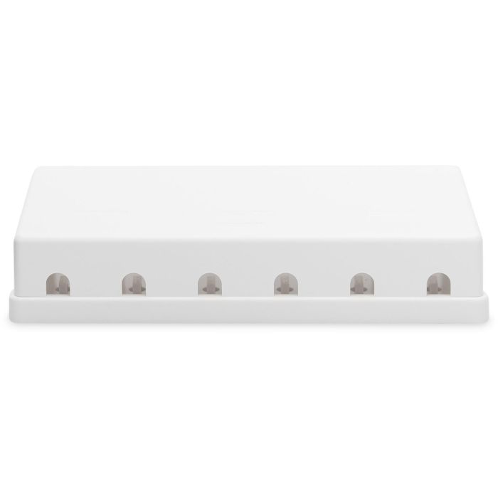 DIGITUS Gehäuse für Keystone Jacks 6-Port. weiß. Aufputzbox 2 DIGITUS Gehäuse für Keystone Jacks 6-Port. weiß. Aufputzbox 2